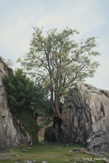 Tilberthwaite Quarry Langdale - Lake District Scenic - Art Prints Tilberthwaite Quarry Langdale