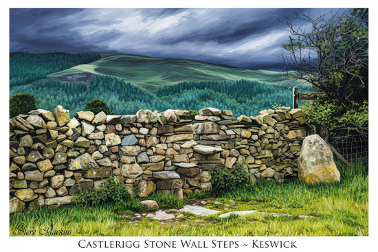 Castlerigg Stone Wall Style Steps