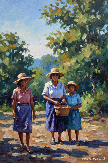 The Fruit Pickers - Other Art - Art Prints The Fruit Pickers