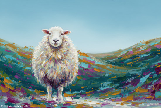 Sheep Art Print