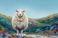 Sheep Art Print - Sheep Art Art Print