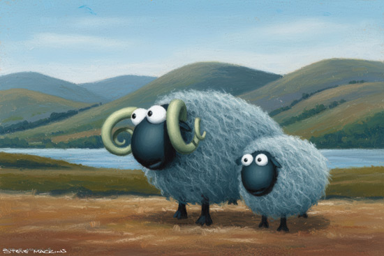 Sheep Art Print