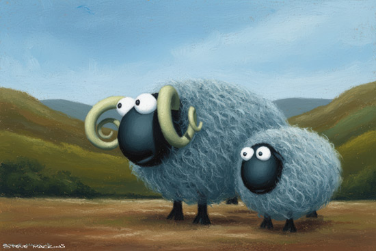 Sheep Art Print