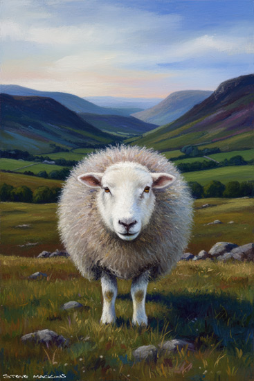 Sheep Art Print