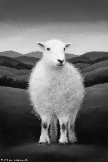 Sheep Art Print