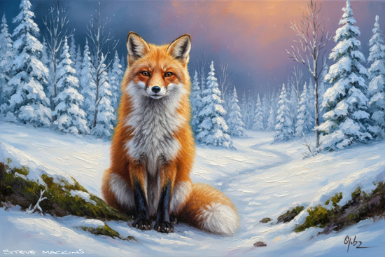 Fox Art Print