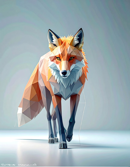 Fox Art Print