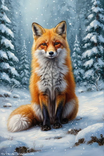 Fox Art Print
