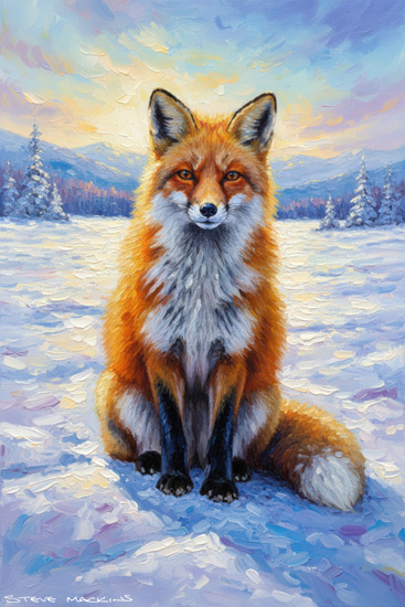 Fox Art Print