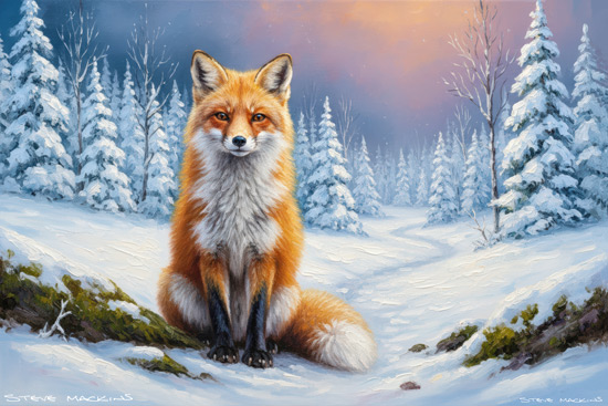 Lakeland Winter Fox