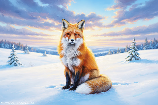 Fox Art Print