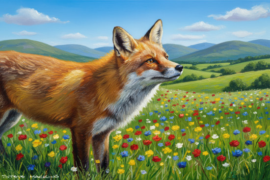 Fox Art Print