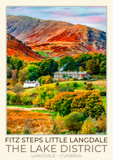 Fitz Steps Langdale Art Poster