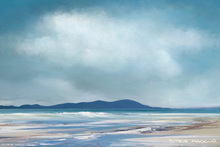 Criffel over Solway Firth - Solway Coast Art Print
