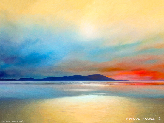 Criffel over Solway Firth