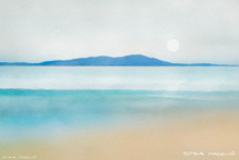 Criffel over Solway Firth - Solway Coast Art Print
