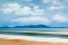 Criffel over Solway Firth - Solway Coast Art Print