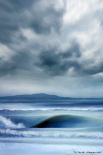 Criffel over Solway Firth - Solway Coast Art Print