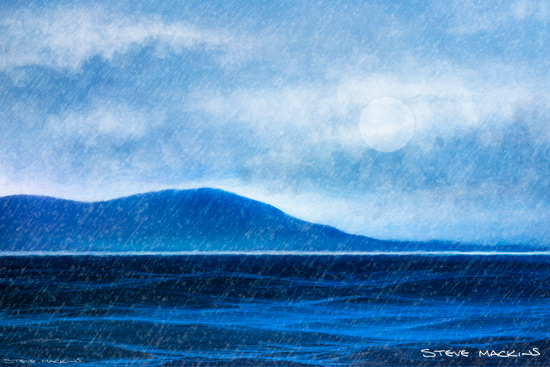 Criffel over Solway Firth - Solway Coast - Art Prints Criffel over Solway Firth