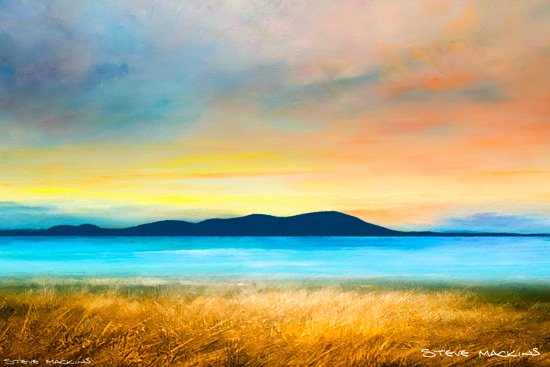 Criffel over Solway Firth - Solway Coast - Art Prints Criffel over Solway Firth