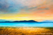 Criffel over Solway Firth - Solway Coast Art Print
