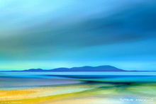 Criffel over Solway Firth - Solway Coast Art Print