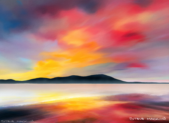 Criffel over Solway Firth