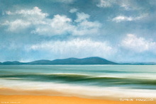 Criffel over Solway Firth - Solway Coast Art Print