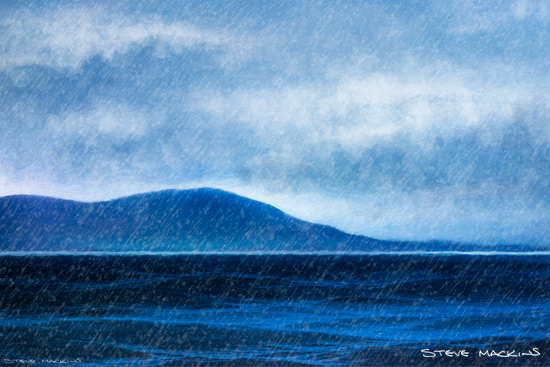Criffel over Solway Firth