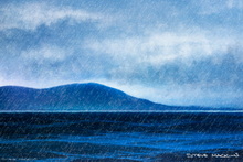 Criffel over Solway Firth - Solway Coast Art Print