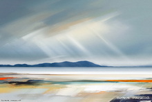 Criffel over Solway Firth - Solway Coast Art Print