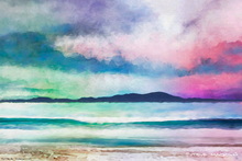 Criffel over Solway Firth - Solway Coast Art Print