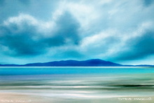 Criffel over Solway Firth - Solway Coast Art Print