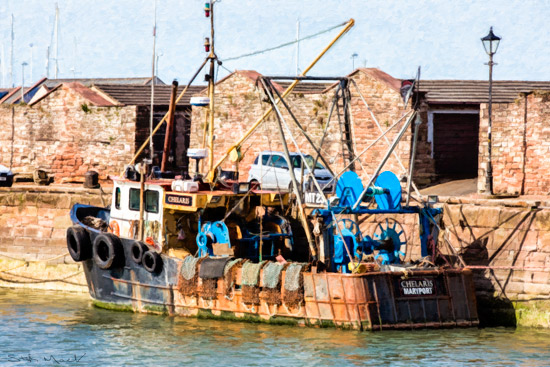 Maryport Fishing Boat - Fishing Boats - Maryport Cumbria, Wildlife & Landscape Prints Maryport Fishing Boat