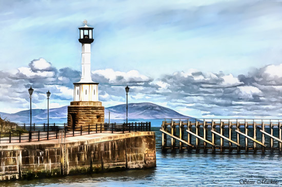 Maryport Lighthouse - Maryport Art - Maryport Cumbria, Wildlife & Landscape Prints Maryport Lighthouse