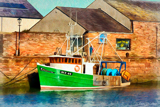 Maryport Fishing Boat - Our James - Maryport Art - Maryport Cumbria, Wildlife & Landscape Prints Maryport Fishing Boat - Our James