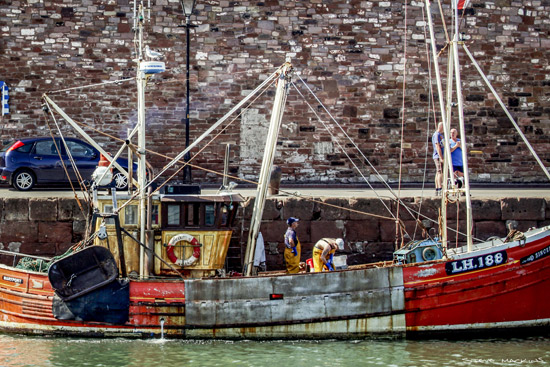 Maryport Fishing Boat - Fishing Boats - Maryport Cumbria, Wildlife & Landscape Prints Maryport Fishing Boat