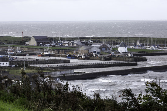 Maryport Storm - Maryport Harbour - Maryport Cumbria, Wildlife & Landscape Prints Maryport Storm