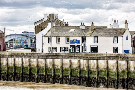 Navy Club Maryport - Maryport Harbour - Maryport Cumbria, Wildlife & Landscape Prints Navy Club Maryport