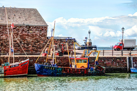 Maryport Fishing Boats - Maryport Art - Maryport Cumbria, Wildlife & Landscape Prints Maryport Fishing Boats