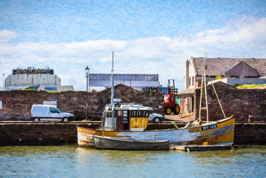 Maryport Fishing Boat - Fishing Boats - Maryport Cumbria, Wildlife & Landscape Prints Maryport Fishing Boat