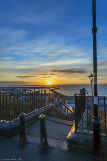 Market Steps Maryport - Market Steps Views - Maryport Cumbria, Wildlife & Landscape Prints Market Steps Maryport