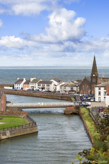 Maryport Harbour Bridge - Maryport Harbour - Maryport Cumbria, Wildlife & Landscape Prints Maryport Harbour Bridge