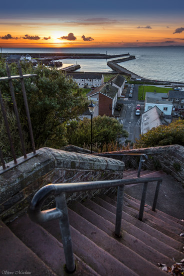 Maryport - Market Steps Views - Maryport Cumbria, Wildlife & Landscape Prints Maryport