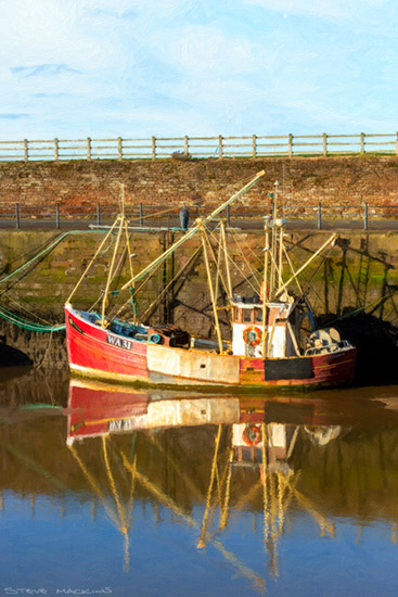 St Jernen Fishing Boat Maryport - Fishing Boats - Maryport Cumbria, Wildlife & Landscape Prints St Jernen Fishing Boat Maryport