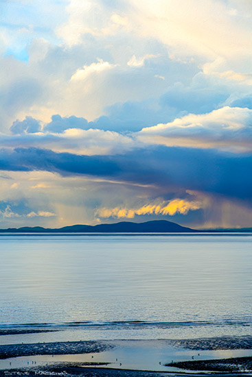 Criffel across the Solway Firth - Solway Firth - Maryport Cumbria, Wildlife & Landscape Prints Criffel across the Solway Firth