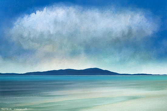 Criffel over the Solway Firth - Solway Firth - Maryport Cumbria, Wildlife & Landscape Prints Criffel over the Solway Firth