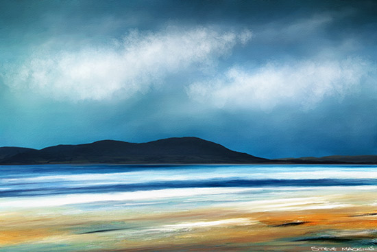 Criffel over the Solway Firth - Solway Firth - Maryport Cumbria, Wildlife & Landscape Prints Criffel over the Solway Firth