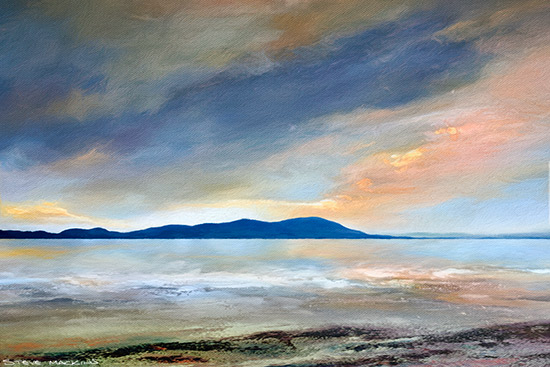 Criffel over the Solway Firth