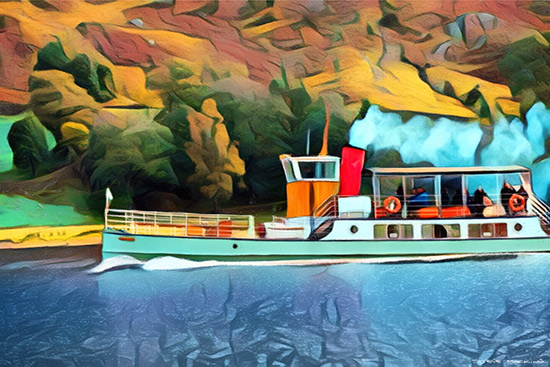 Raven ~ Ullswater Steamer